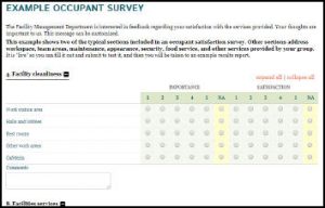 Example Occupant Survey Image